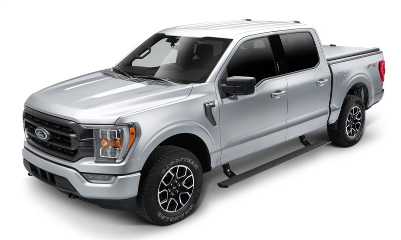 AMP Research 21-23 Ford F150 PowerStep Plug N Play - Black (See 76252-01A For Hybrid) - Striker Modified