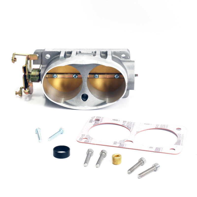 BBK 96-01 Mustang Cobra 4.6 4V Twin 65mm Throttle Body BBK Power Plus Series - Striker Modified