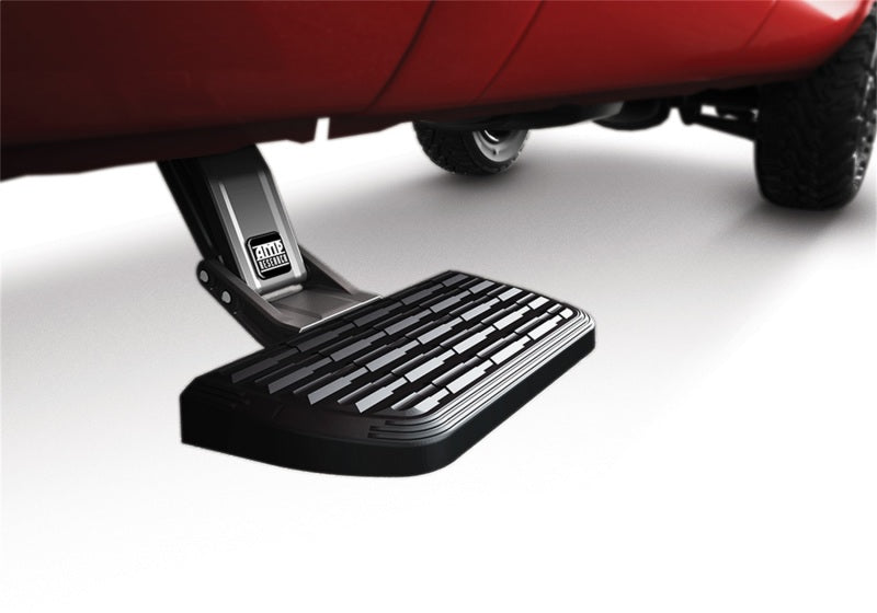 AMP Research 2023 Ford F-250/350 SuperDuty All Beds Passenger Side ONLY BedStep2 - Black - Striker Modified