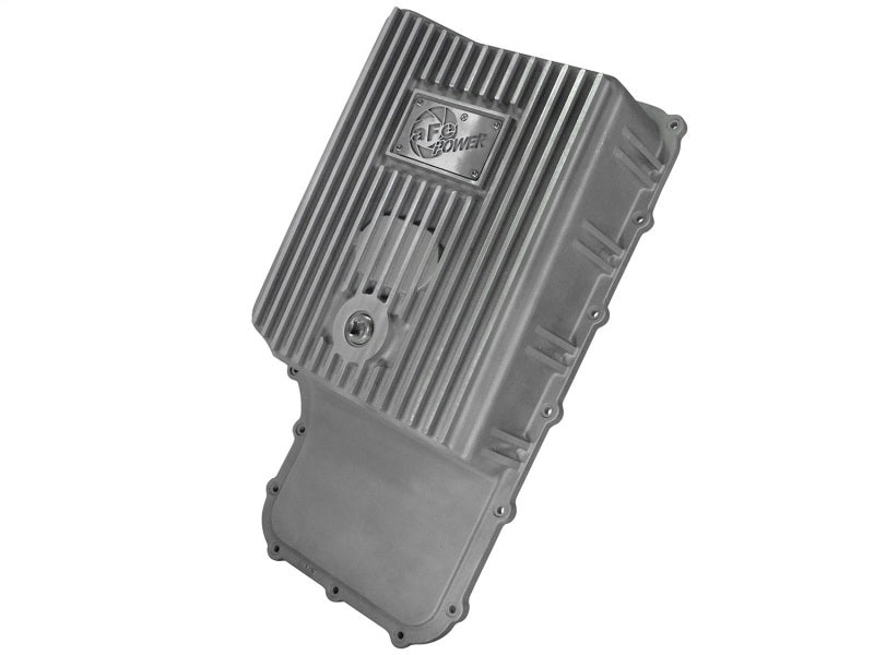 afe Transmission Pan (Raw); Ford Trucks 6R140 11-14 V8-6.7L (td) - Striker Modified