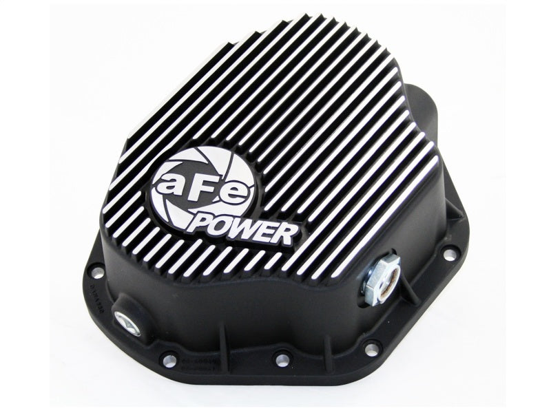 aFe Power Cover Diff Rear Machined COV Diff R Dodge Diesel Trucks 94-02 L6-5.9L (td) Machined - Striker Modified