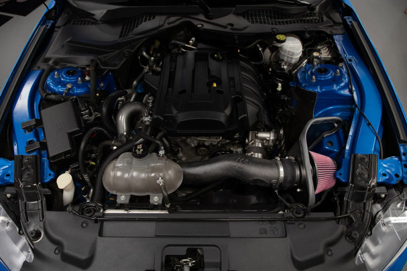 K&N 2018 Ford Mustang L4-2.3L F/I Aircharger Performance Intake - Striker Modified