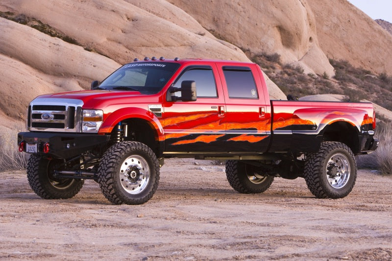 AMP Research 2008-2016 Ford F250/350/450 All Cabs PowerStep - Black - Striker Modified
