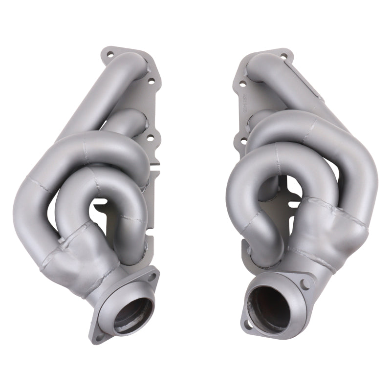 BBK 11-14 Ford F-150 Coyote 5.0 Shorty Tuned Length Exhaust Headers - 1-3/4in Titanium Ceramic - Striker Modified