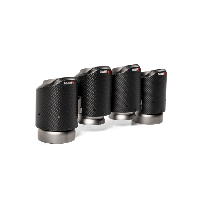 Akrapovic 2020+ BMW X3 M/X3 M Competition (F97) Tail Pipe Set (Carbon) - Striker Modified