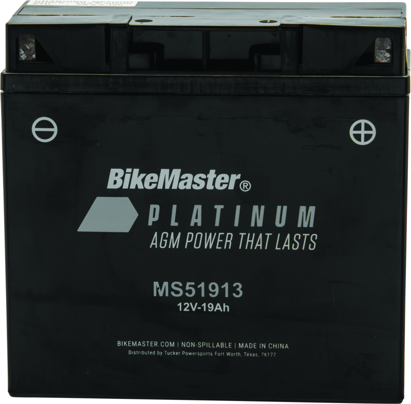 BikeMaster AGM Battery - MS51913 - Striker Modified