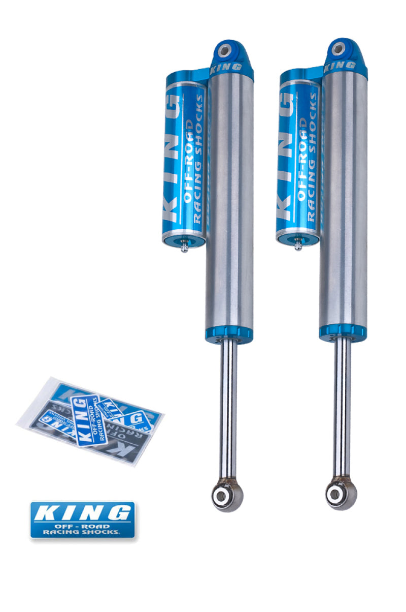King Shocks 2011+ Chevrolet Silverado 2500/3500 Rear 2.5 Dia Piggyback Reservoir Shock (Pair) - Striker Modified