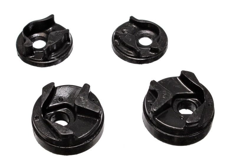 Energy Suspension 02-03 Nissan Sentra/200SX Black Motor Mount Insert Set (w/ Spec V 2.5L engine man - Striker Modified