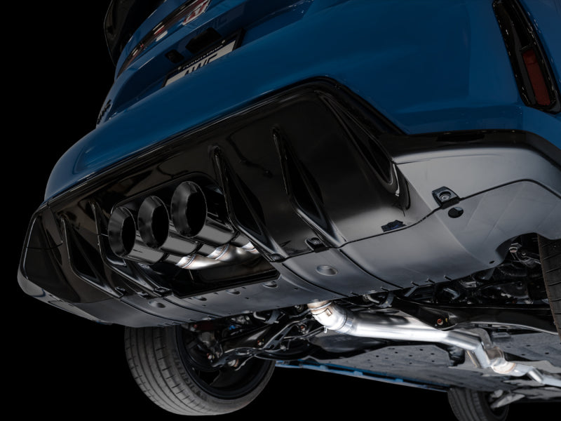 AWE Tuning 2023 Honda Civic Type R FL5 Touring Edition Exhaust w/ Triple Diamond Black Tips - Striker Modified