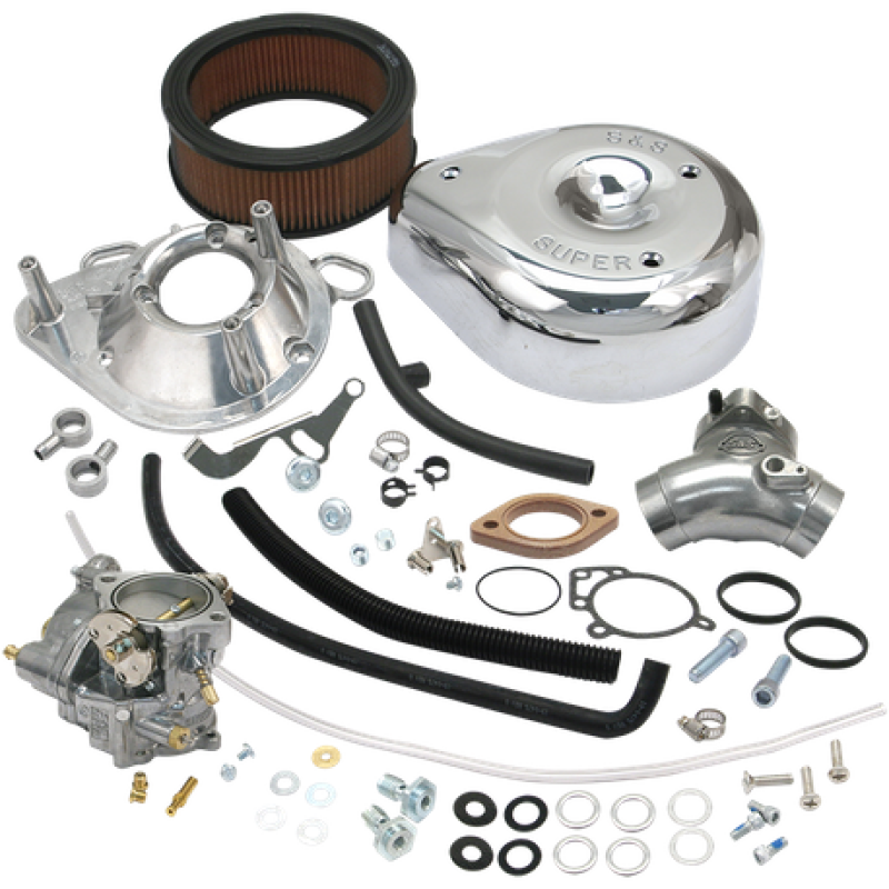 S&S Cycle 99-05 BT Super G Carburetor Kit - Striker Modified