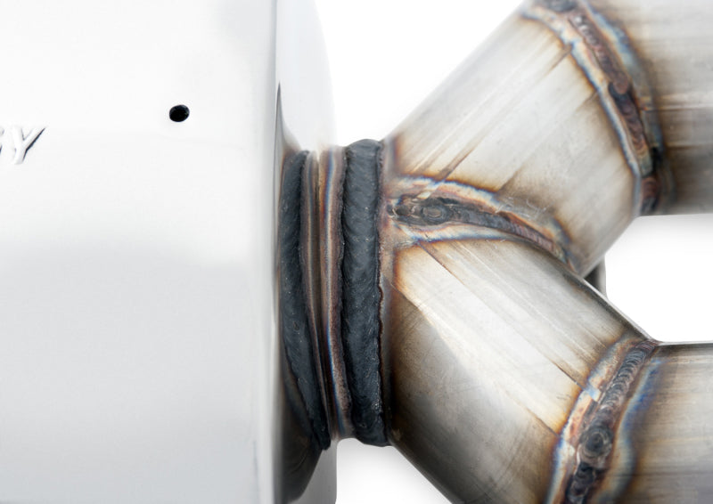 AWE Tuning Audi C7.5 A6 3.0T Touring Edition Exhaust - Quad Outlet Chrome Silver Tips - Striker Modified
