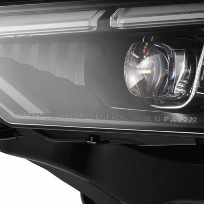 15-17 Ford Mustang/18-20 Mustang Shelby GT350/GT500 MK II NOVA-Series LED Projector Headlights Alpha-Black