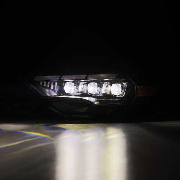 18-23 Ford Mustang MK II NOVA-Series LED Projector Headlights Black