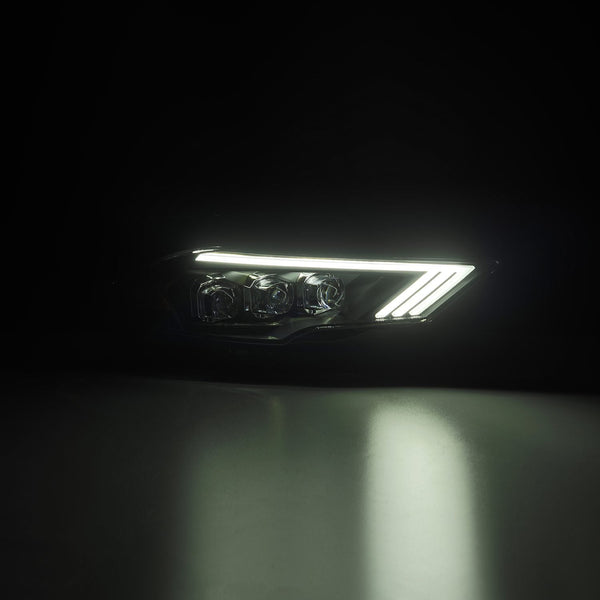 18-23 Ford Mustang NOVA-Series LED Projector Headlights Black (ETA early May)