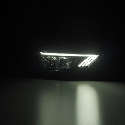 18-23 Ford Mustang NOVA-Series LED Projector Headlights Black (ETA early May)