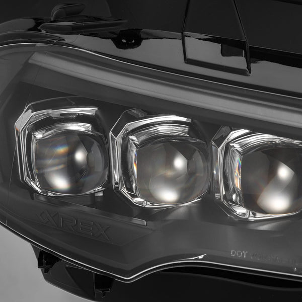 18-23 Ford Mustang NOVA-Series LED Projector Headlights Black (ETA early May)
