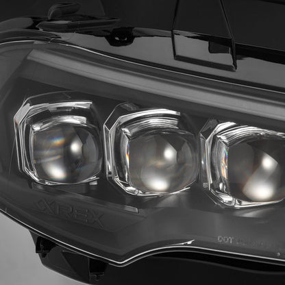 18-23 Ford Mustang NOVA-Series LED Projector Headlights Black (ETA early May)