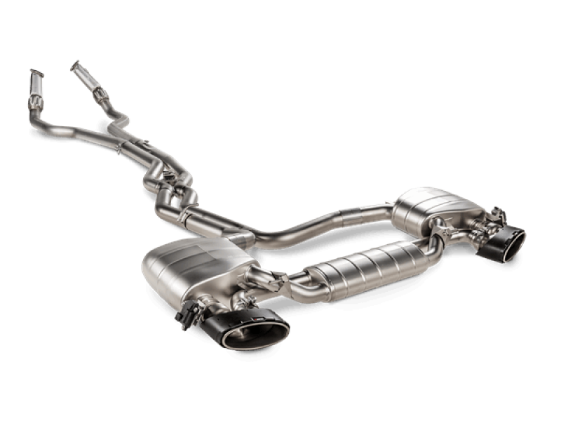 Akrapovic 2020 Audi RS6 Avant/RS7 Sportback (C8) Link-Pipe Set (SS) (Does Not Fit DP/L-AU/SS/1) - Striker Modified