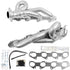 BBK 19-23 Dodge Ram 1500 5.7L (Ex. MegaCab) Shorty Tuned Exhaust Headers - 1-3/4in Silver Ceramic - Striker Modified