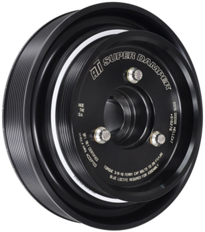 ATI Damper - 8.184in - Alum - 6/10 Grv - 2015+ Dodge Hellcat - 6.2L - OEM Drive Sizes - 3 Ring - Striker Modified
