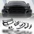 2019-2025 Chevy Camaro ZL1 1LE Track Package Front Bumper Conversion 13pcs Full Kit Flat BLK for RS Headlights