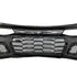 2017-2025 Chevy Camaro ZL1 Black Panther 1PC Full Gloss Carbon Fiber Track Package Front Bumper Conversion
