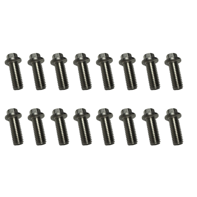 Kooks Ford 5.0L 4V Coyote Engine Stage 8 Locking Header Bolt Kit (10mm x 150 Coarse Thread)