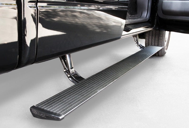 AMP Research 2009-2014 Ford F150 All Cabs PowerStep Plug N Play - Black - Striker Modified