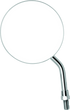 BikeMaster 4in Adjustable Round Mirror 10mm - Each - Chrome - Striker Modified