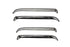 AVS 77-84 Buick Electra Ventshade Front & Rear Window Deflectors 4pc - Stainless - Striker Modified