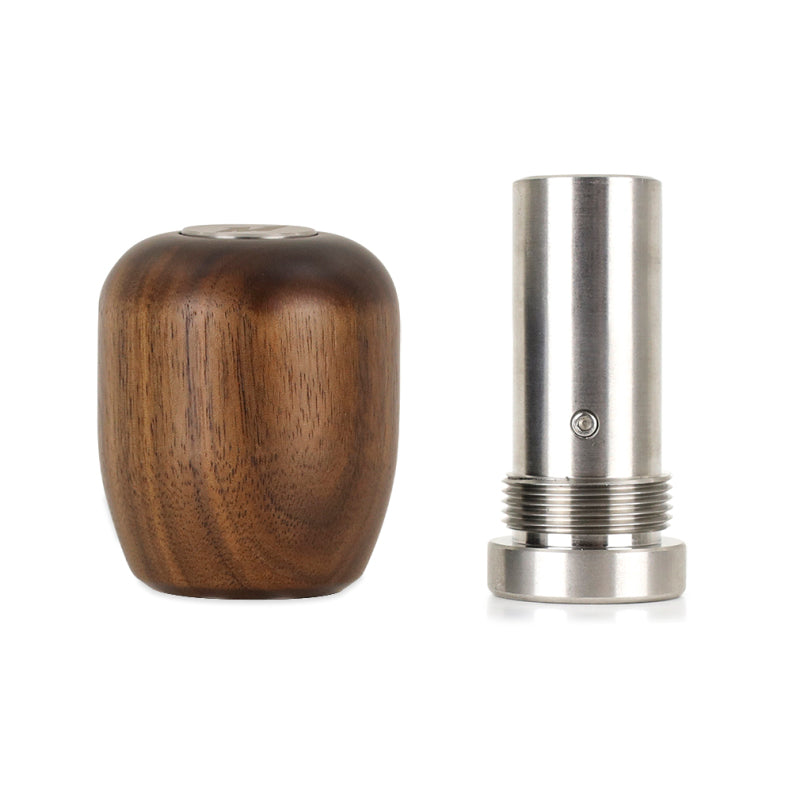 Mishimoto Short Steel Core Wood Shift Knob - Walnut - Striker Modified