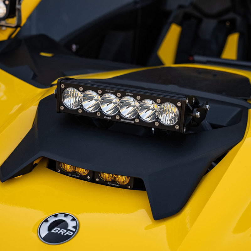Baja Designs Can-Am Maverick R Clear 10in OnX6+ Shock Tower Kit - Striker Modified