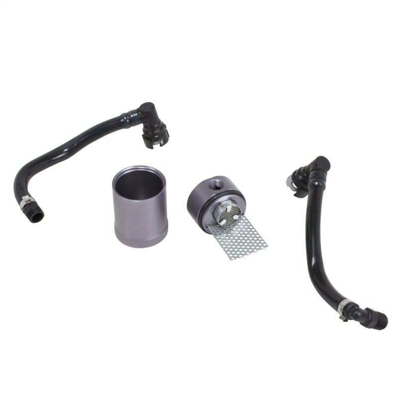 BBK 11-17 Ford Mustang GT Oil Separator Kit - Passenger Side - Striker Modified