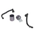 BBK 11-17 Ford Mustang GT Oil Separator Kit - Passenger Side - Striker Modified