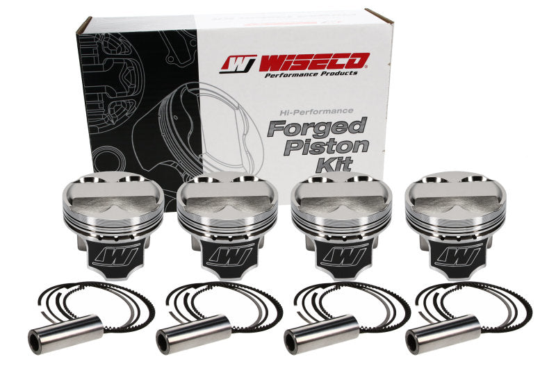 Wiseco Acura 4v DOME +5cc STRUTTED 81.5MM Piston Kit - Striker Modified