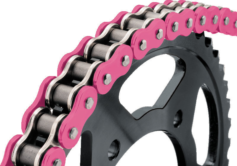 BikeMaster 520x120 BMXR O-Ring Chain - Pink - Striker Modified