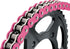 BikeMaster 520x120 BMXR O-Ring Chain - Pink - Striker Modified
