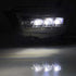 AlphaRex 10-13 Toyota 4Runner NOVA LED Projector Headlights Plank Style Black w/Seq Signal/DRL - Striker Modified