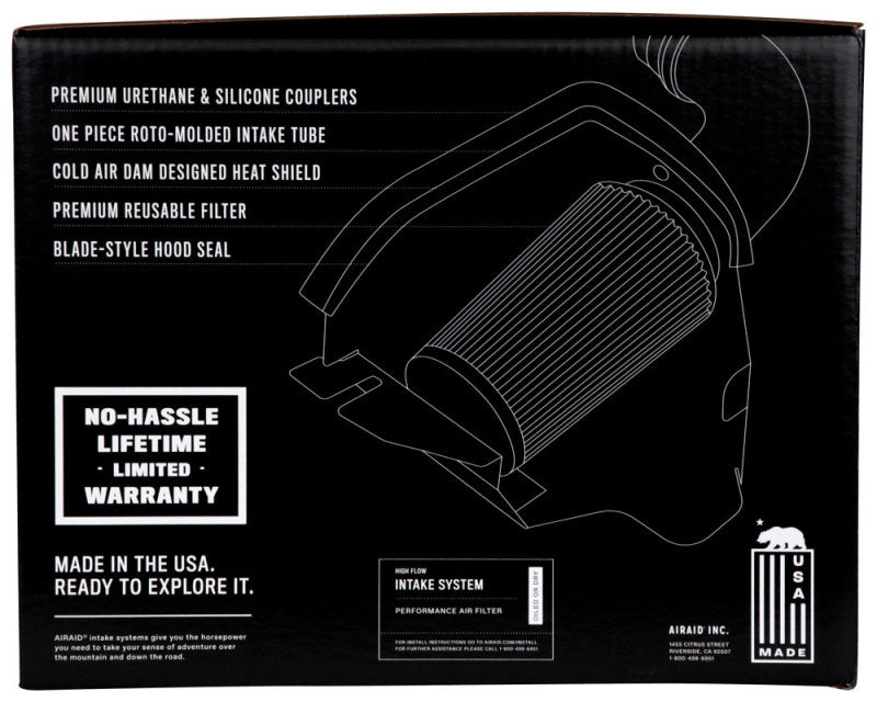 Airaid U-Build-It - GM A Body Kit w/ 4.0in Filter Adapter Passenger Side - Striker Modified