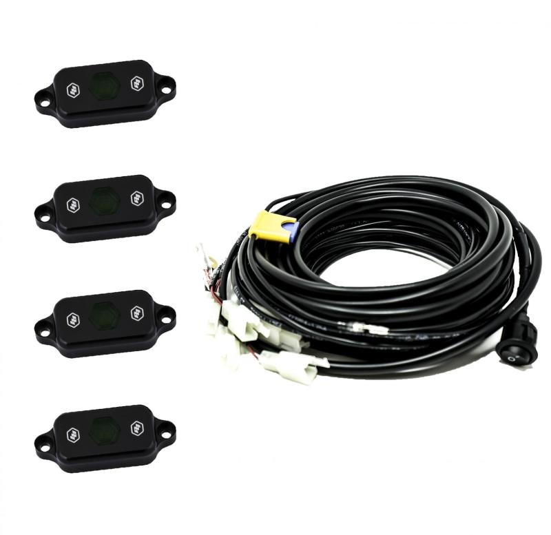 Baja Designs Universal Green Rock Light Kit - Striker Modified