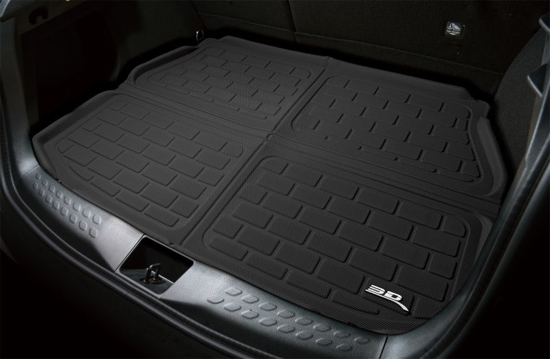 3D MAXpider 19-21 BMW X7 (G07) Behind 2nd Row Kagu Cross Fold Cargo Liner - Black - Striker Modified