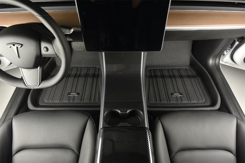 3D Maxpider 2024 Tesla Model 3 Elitect Floor Mat 1st/2nd Row - Striker Modified
