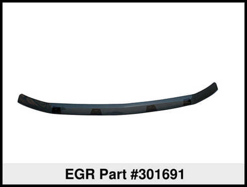 EGR 2019 Chevy 1500 Super Guard Hood Guard - Dark Smoke - Striker Modified