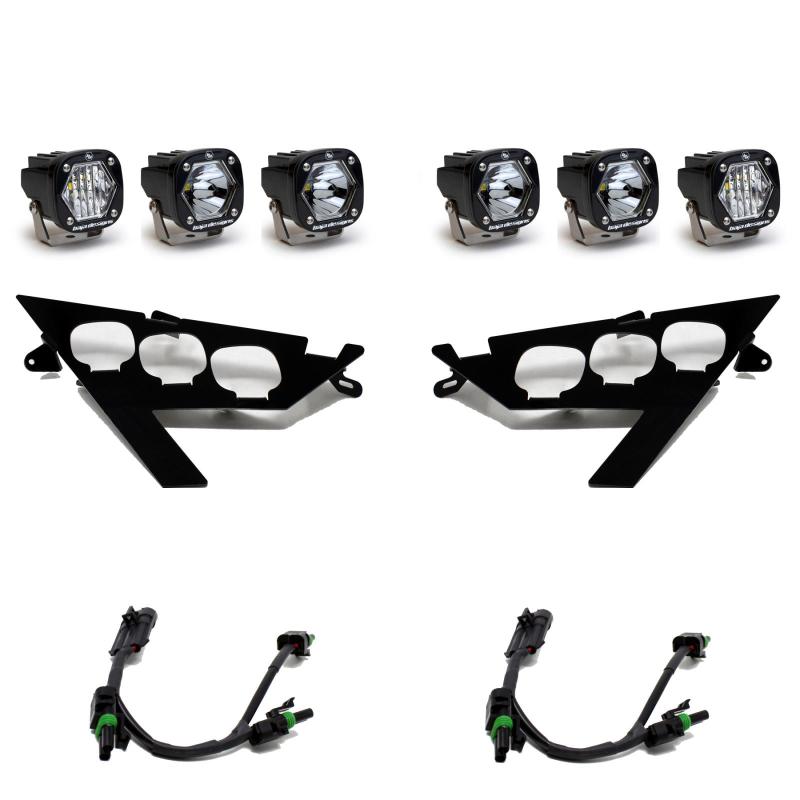 Baja Designs 2020+ RZR Pro XP Headlight Kit For Polaris RZR Pro XP Unlimited - Striker Modified