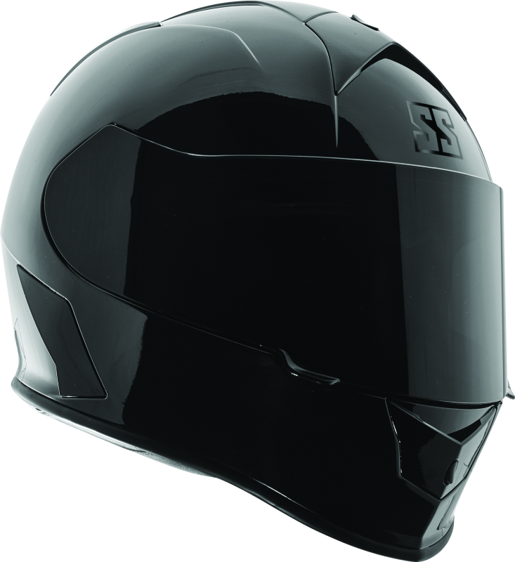 Speed Helmet and Strength SS900 Solid Speed Helmet Gloss Black - Large - Striker Modified