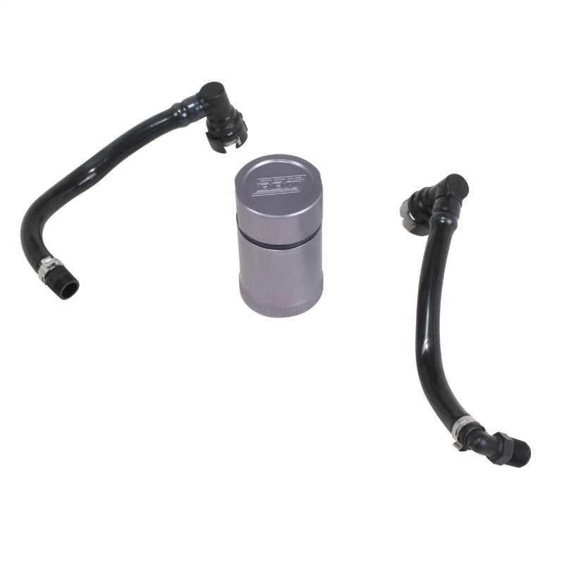 BBK 11-17 Ford Mustang GT Oil Separator Kit - Passenger Side - Striker Modified