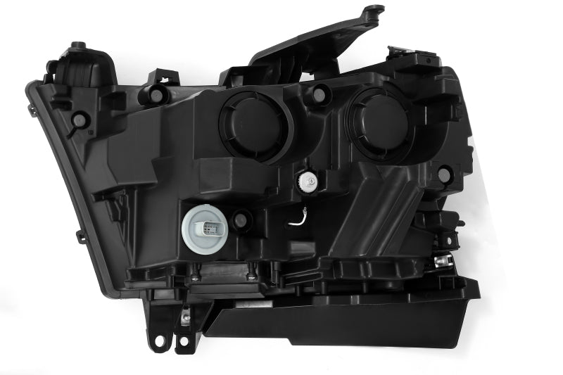 AlphaRex 19-20 Ram 1500HD PRO-Series Proj Headlight Plnk Style Blk w/Activ Light/Seq Signal/Plnk DRL - Striker Modified