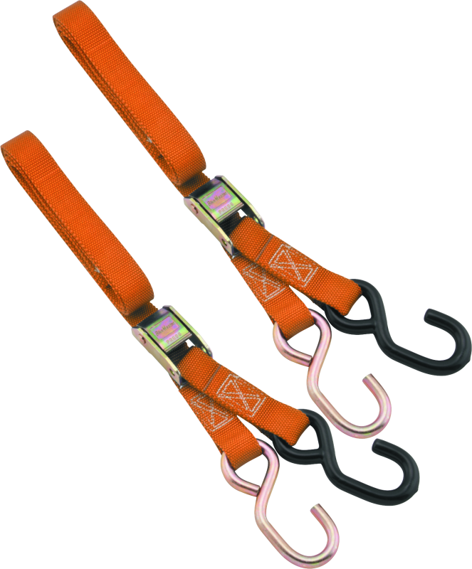 BikeMaster 1in Tiedown - Orange - Striker Modified