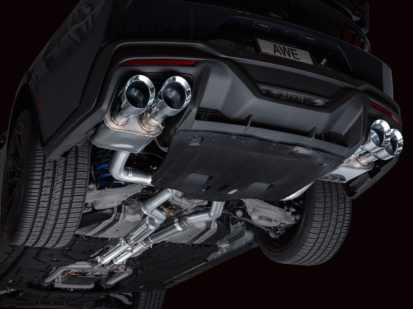 AWE Exhaust Suite for S650 Ford Mustang Dark Horse