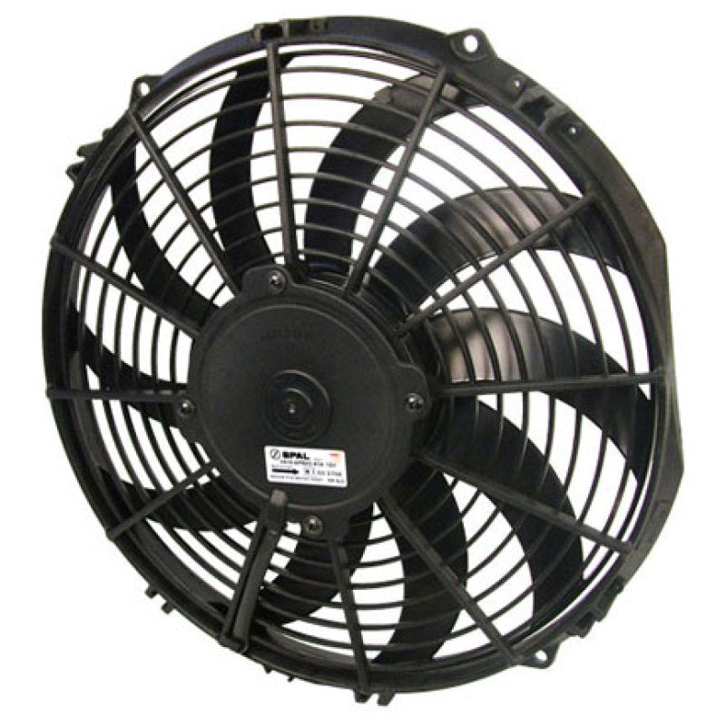 SPAL 1328 CFM 12in Medium Profile Fan - Pull/Curved (VA10-AP50/C-61A) - Striker Modified
